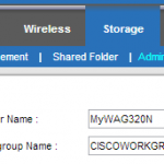 Cisco Linksys WAG320N Router – Missing Files